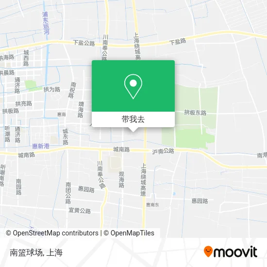南篮球场地图