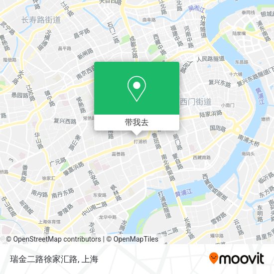 瑞金二路徐家汇路地图