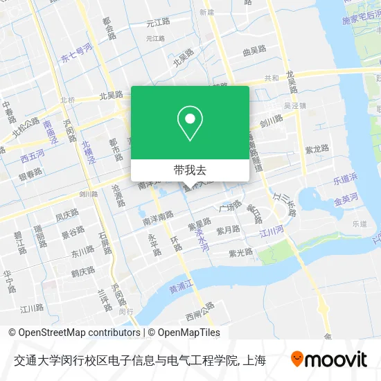 交通大学闵行校区电子信息与电气工程学院地图