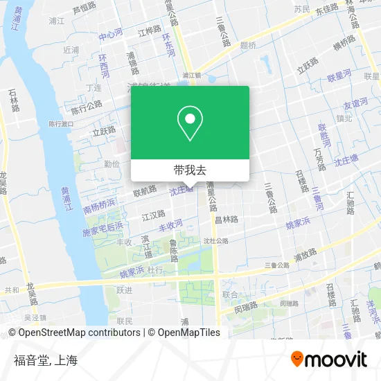 福音堂地图