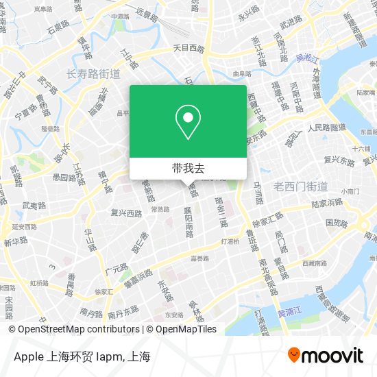 Apple 上海环贸 Iapm地图