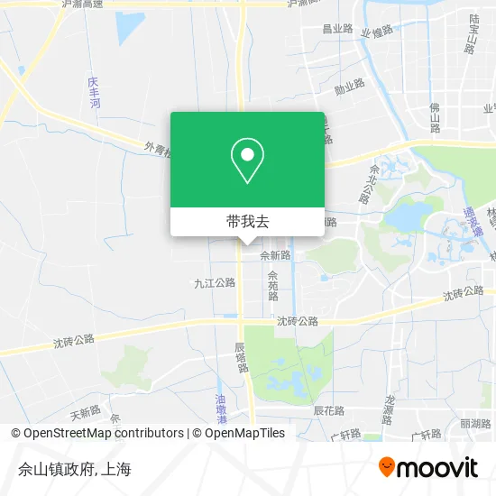 佘山镇政府地图