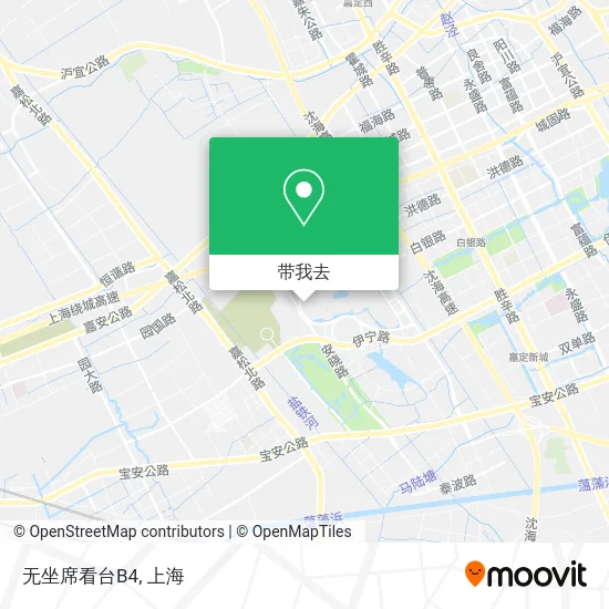 无坐席看台B4地图