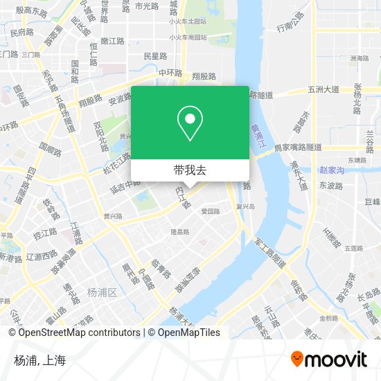 杨浦地图