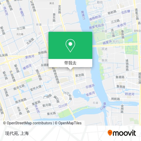 现代苑地图