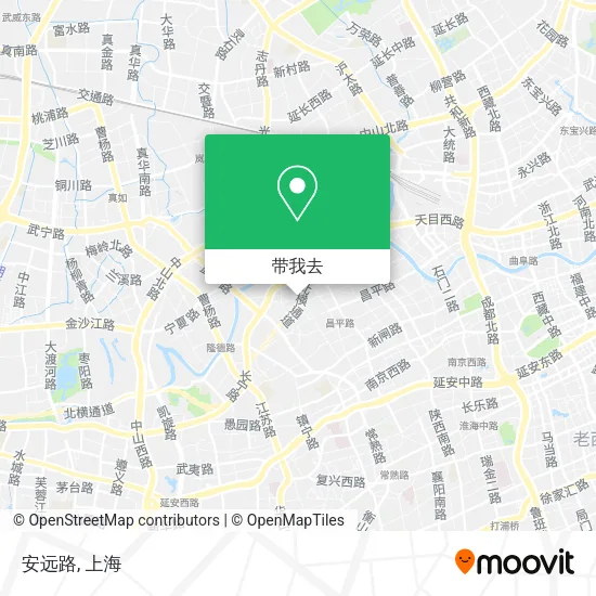 安远路地图