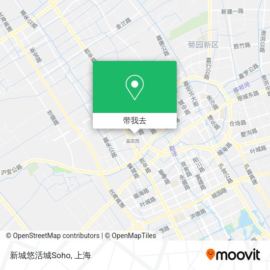 新城悠活城Soho地图