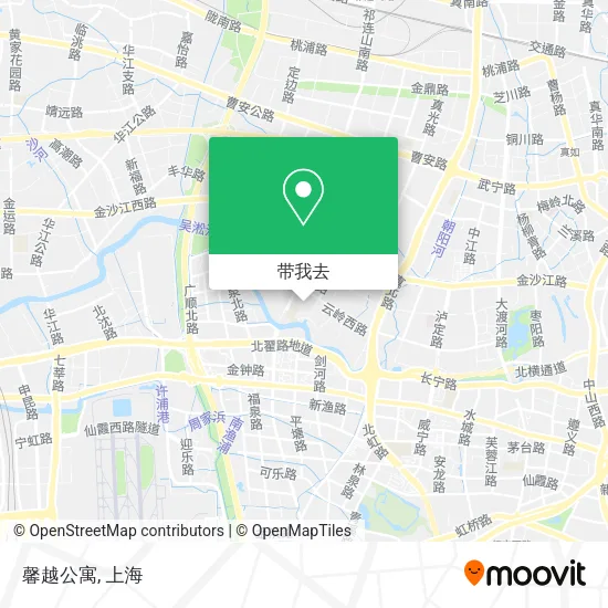 馨越公寓地图