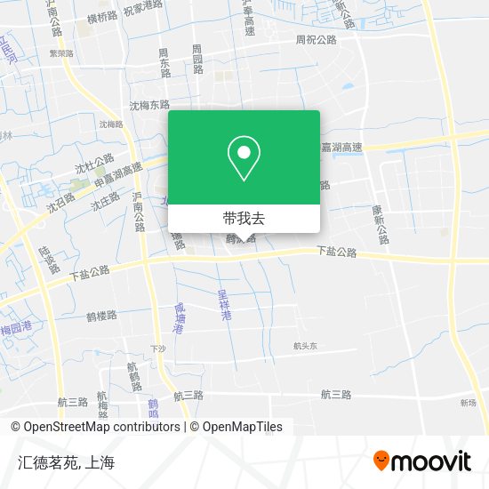 汇德茗苑地图