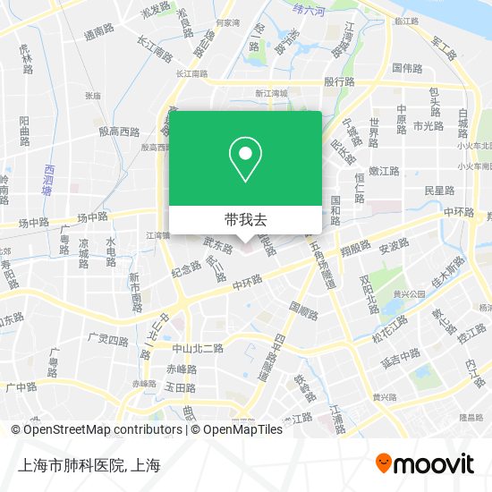 上海市肺科医院地图