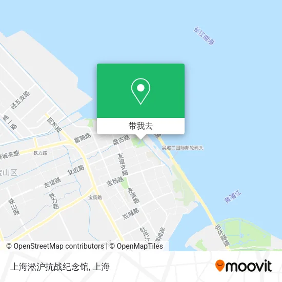 上海淞沪抗战纪念馆地图