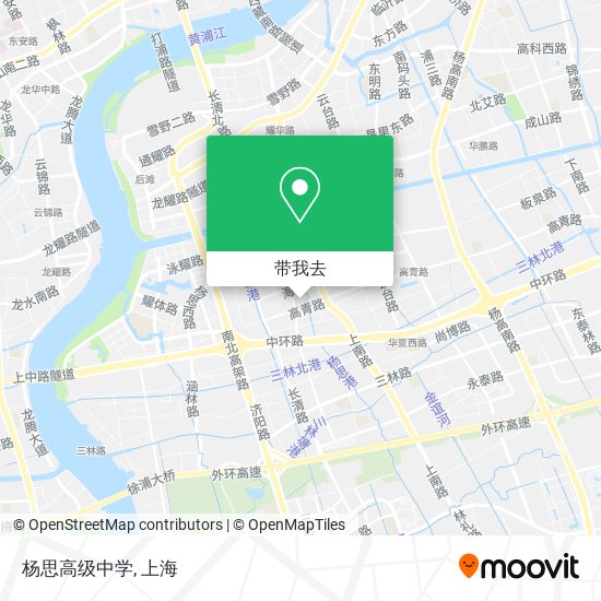 杨思高级中学地图