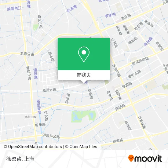 徐盈路地图