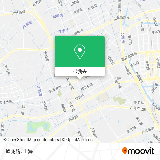 蟠龙路地图