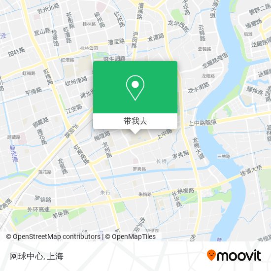 网球中心地图