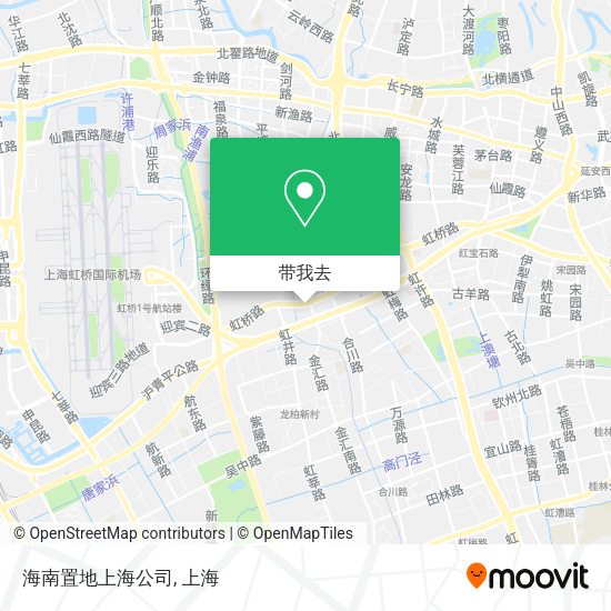 海南置地上海公司地图