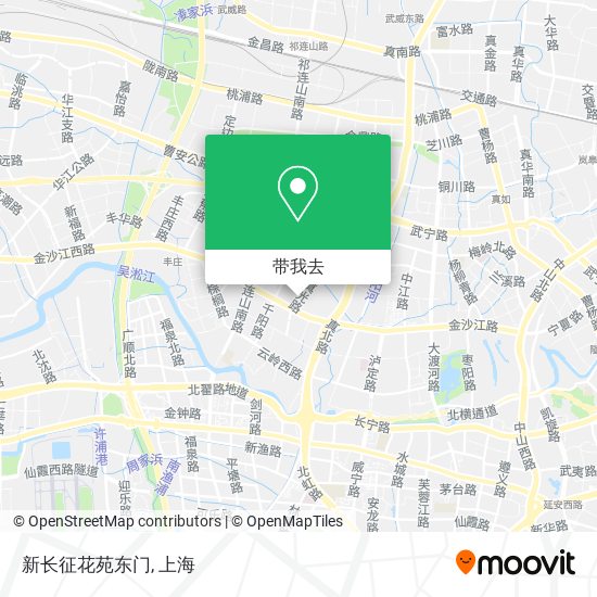新长征花苑东门地图