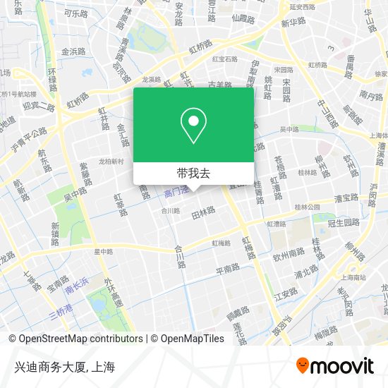 兴迪商务大厦地图