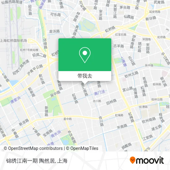 锦绣江南一期 陶然居地图