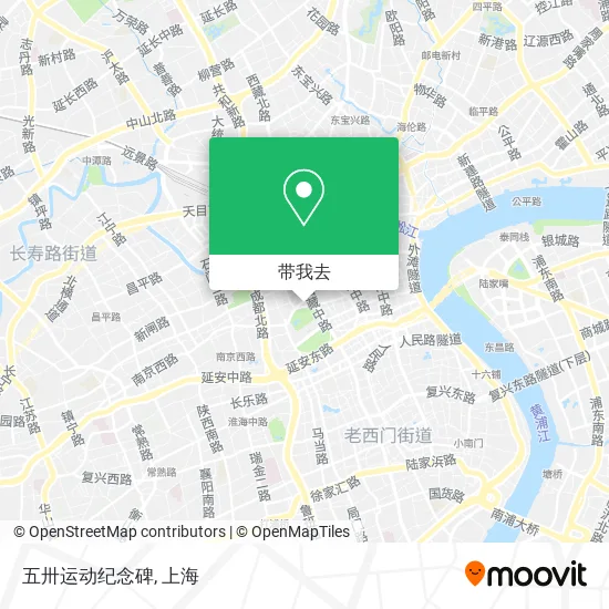 五卅运动纪念碑地图