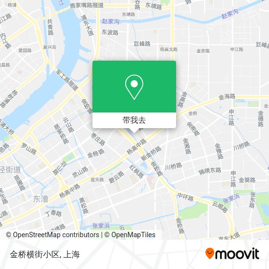 金桥横街小区地图