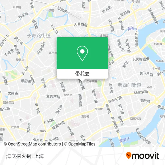 海底捞火锅地图