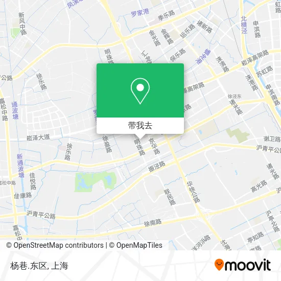杨巷.东区地图