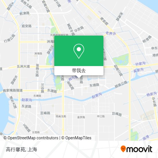 高行馨苑地图