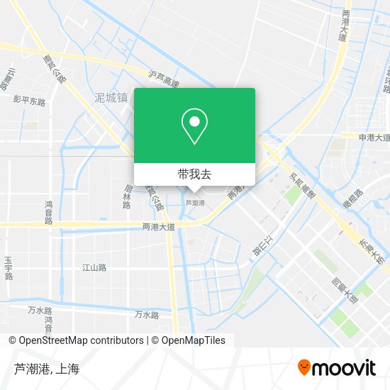 芦潮港地图