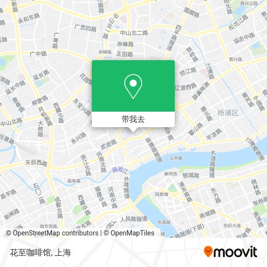 花至咖啡馆地图