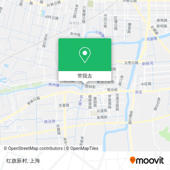 红旗新村地图