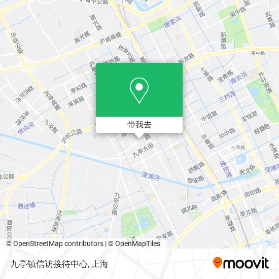 九亭镇信访接待中心地图