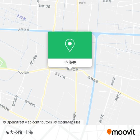 东大公路地图