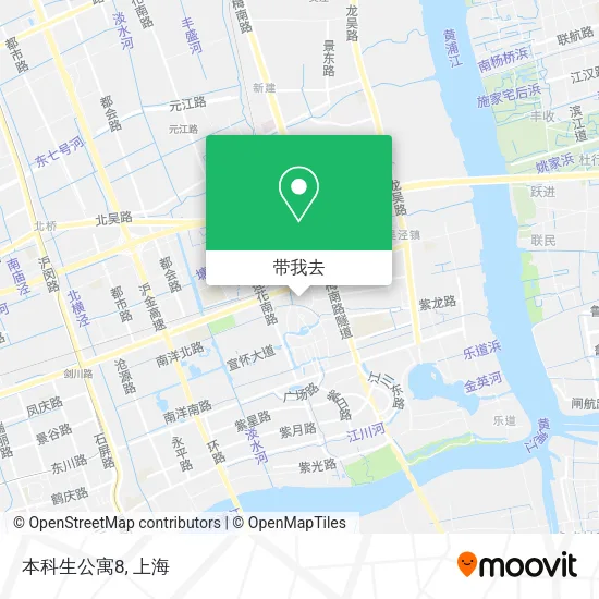 本科生公寓8地图