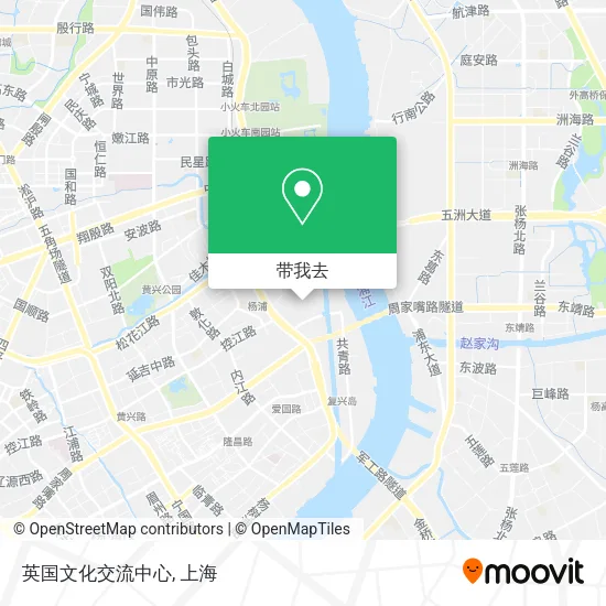 英国文化交流中心地图