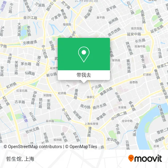 哲生馆地图
