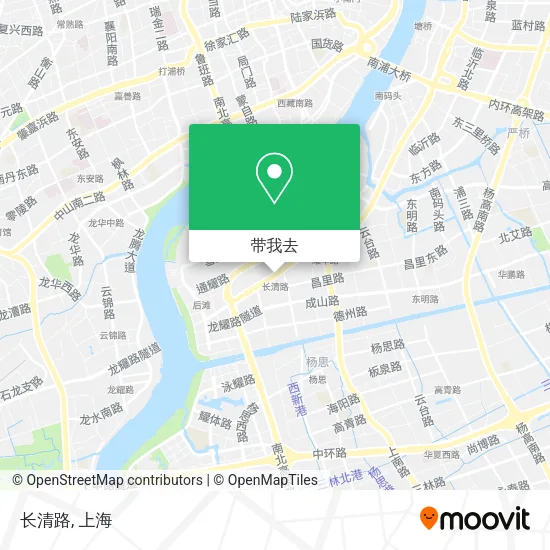 长清路地图