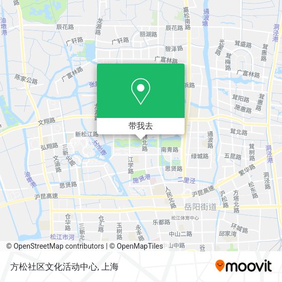方松社区文化活动中心地图