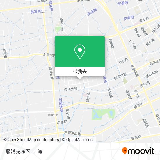 馨浦苑东区地图