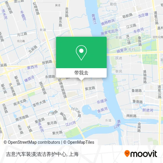 吉意汽车装潢清洁养护中心地图