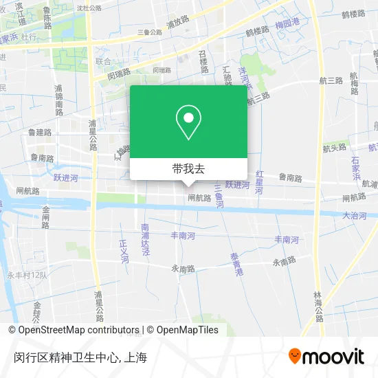 闵行区精神卫生中心地图