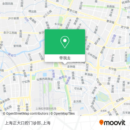 上海正大口腔门诊部地图