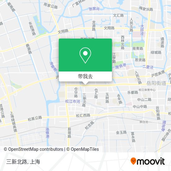 三新北路地图