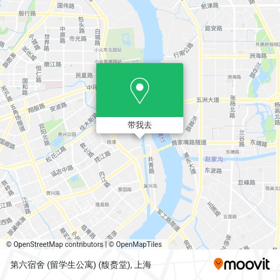 第六宿舍 (留学生公寓) (馥赉堂)地图