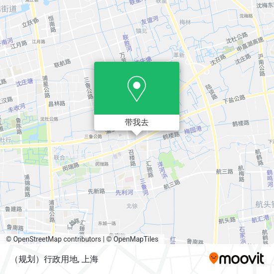 （规划）行政用地地图