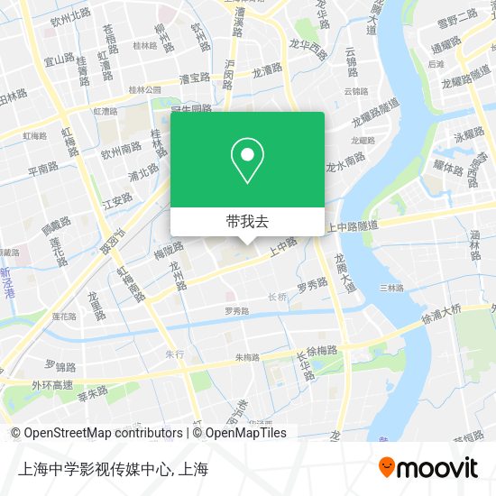 上海中学影视传媒中心地图