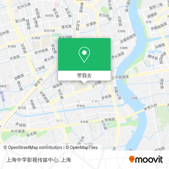 上海中学影视传媒中心地图