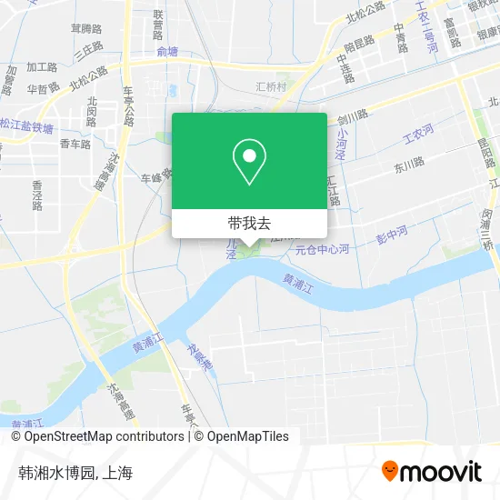 韩湘水博园地图