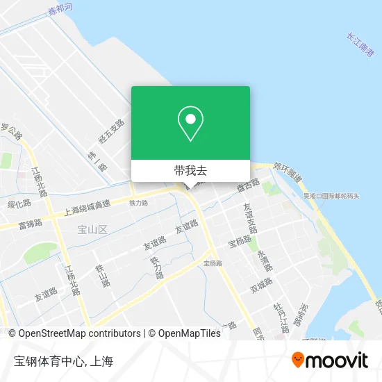 宝钢体育中心地图