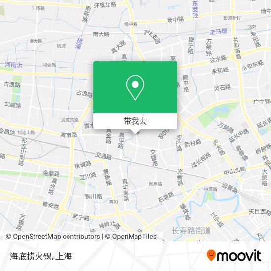 海底捞火锅地图